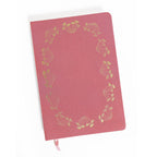 Queen Anne's Lace Foil Stamped Linen Notebook