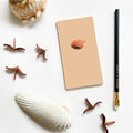 Foil Embossed Sleeping Fox Menagerie Mini Saddle Stitch Notebook