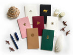 Blue Spruce Mini Saddle Stitch Notebook | Pine Tree Notebook