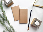 Blank Pocket Saddle Stitch Note Book