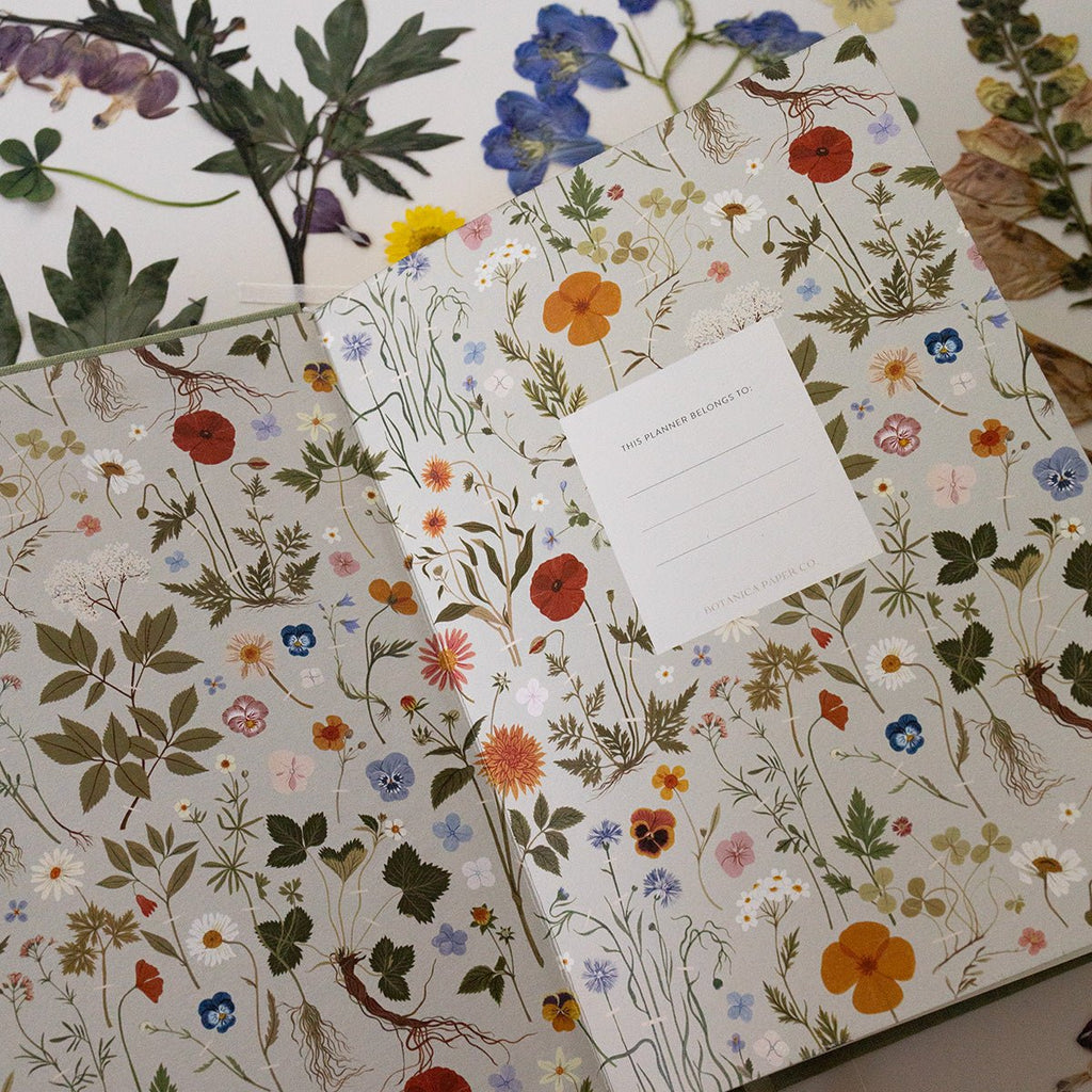 HERBARIUM | LINEN-BOUND PLANNER
