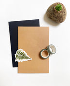 Blank Medium Saddle Stitch Note Book