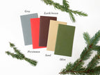 Blank Pocket Saddle Stitch Note Book