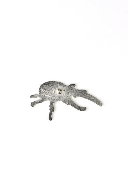 Hercules Beetle Enamel Pin (Dynastes hercules)