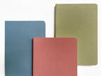 Blank A5 Linen Notebook - Vintage Pastels