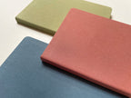 Blank A5 Linen Notebook - Vintage Pastels