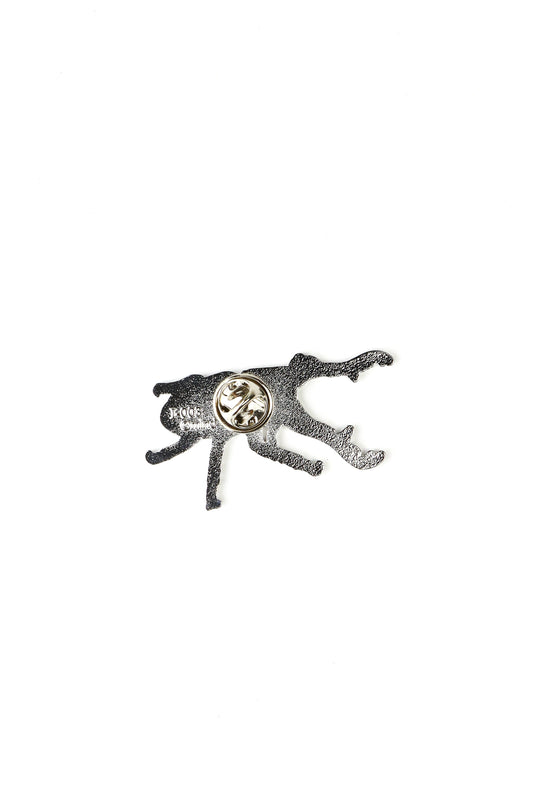 Giraffe Stag Beetle Enamel Pin (Prosopocoilus giraffa)
