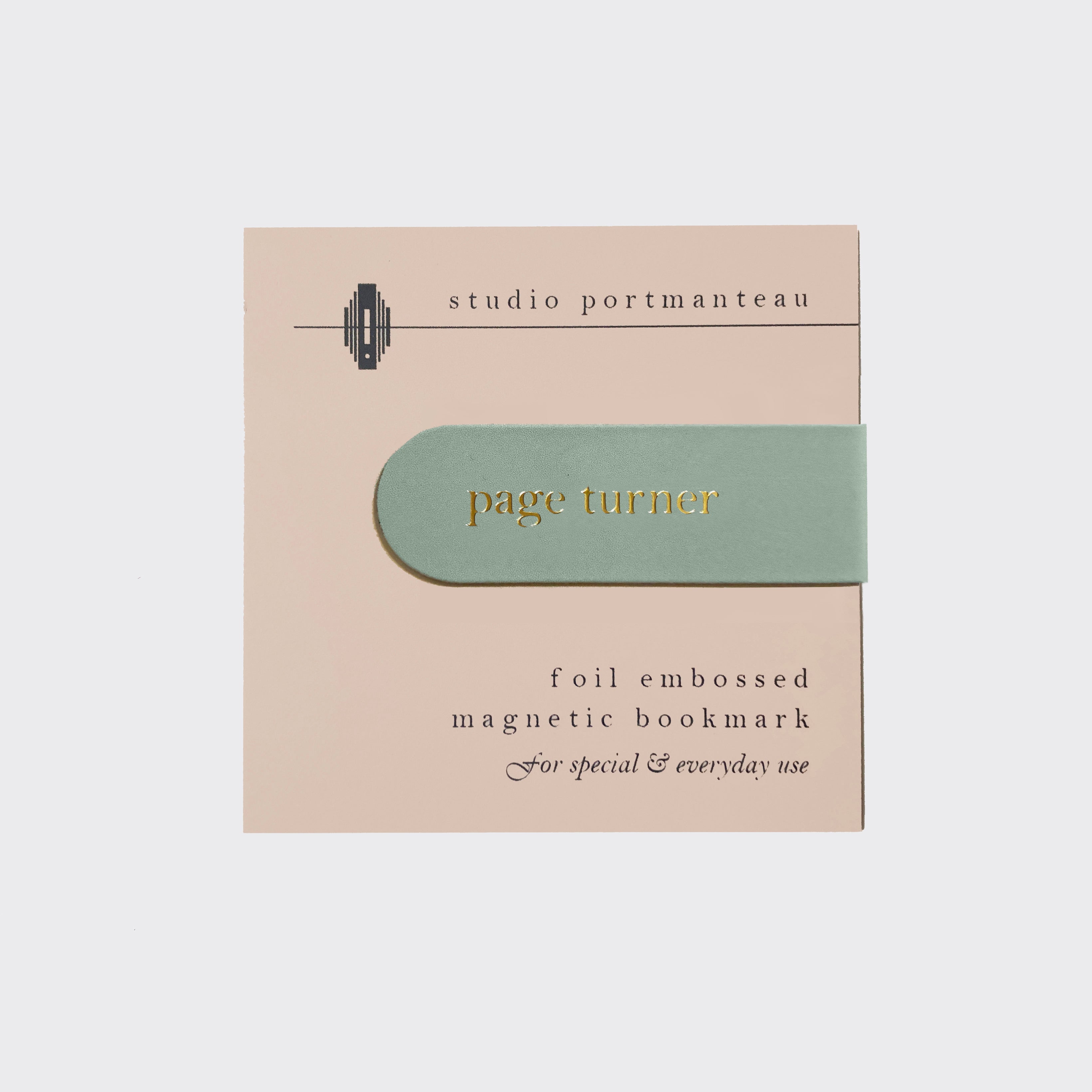 Book Lover Magnetic Bookmark Set - Foil Embossed