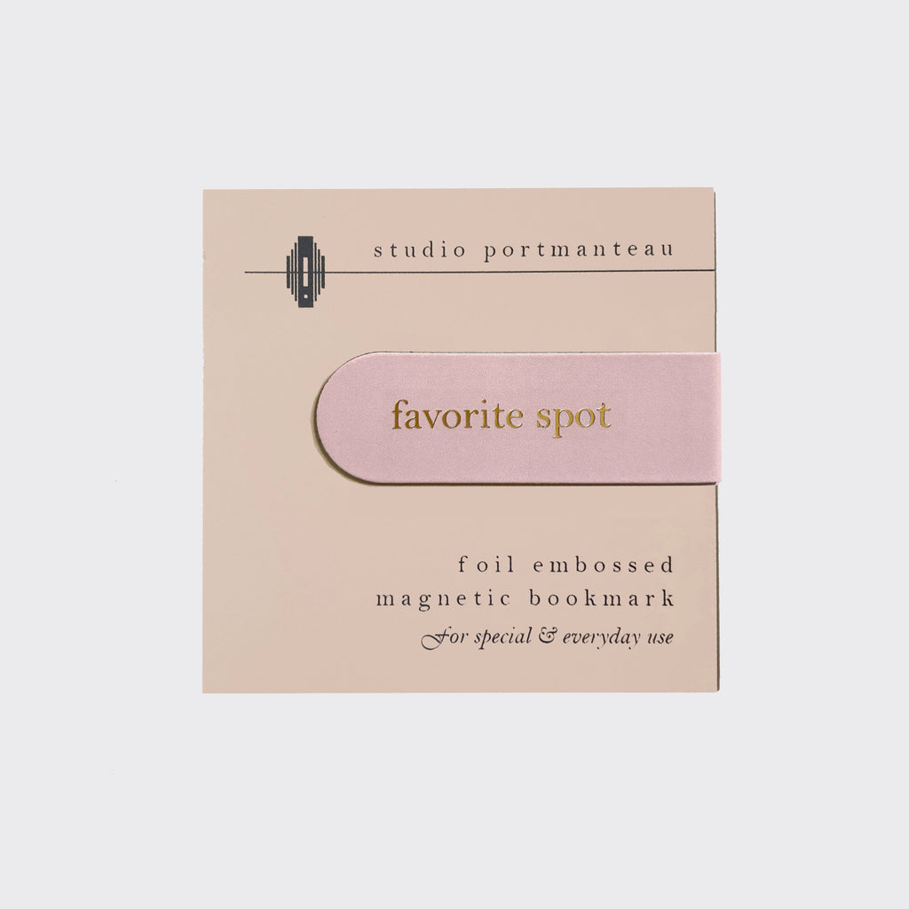 Book Lover Magnetic Bookmark Set - Foil Embossed