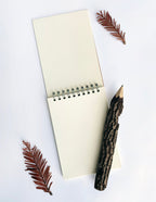 Medium Black, White, or Kraft Top Spiral Notebook