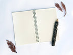 Forest Green Hardcover Spiral Notebook