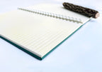 Forest Green Hardcover Spiral Notebook