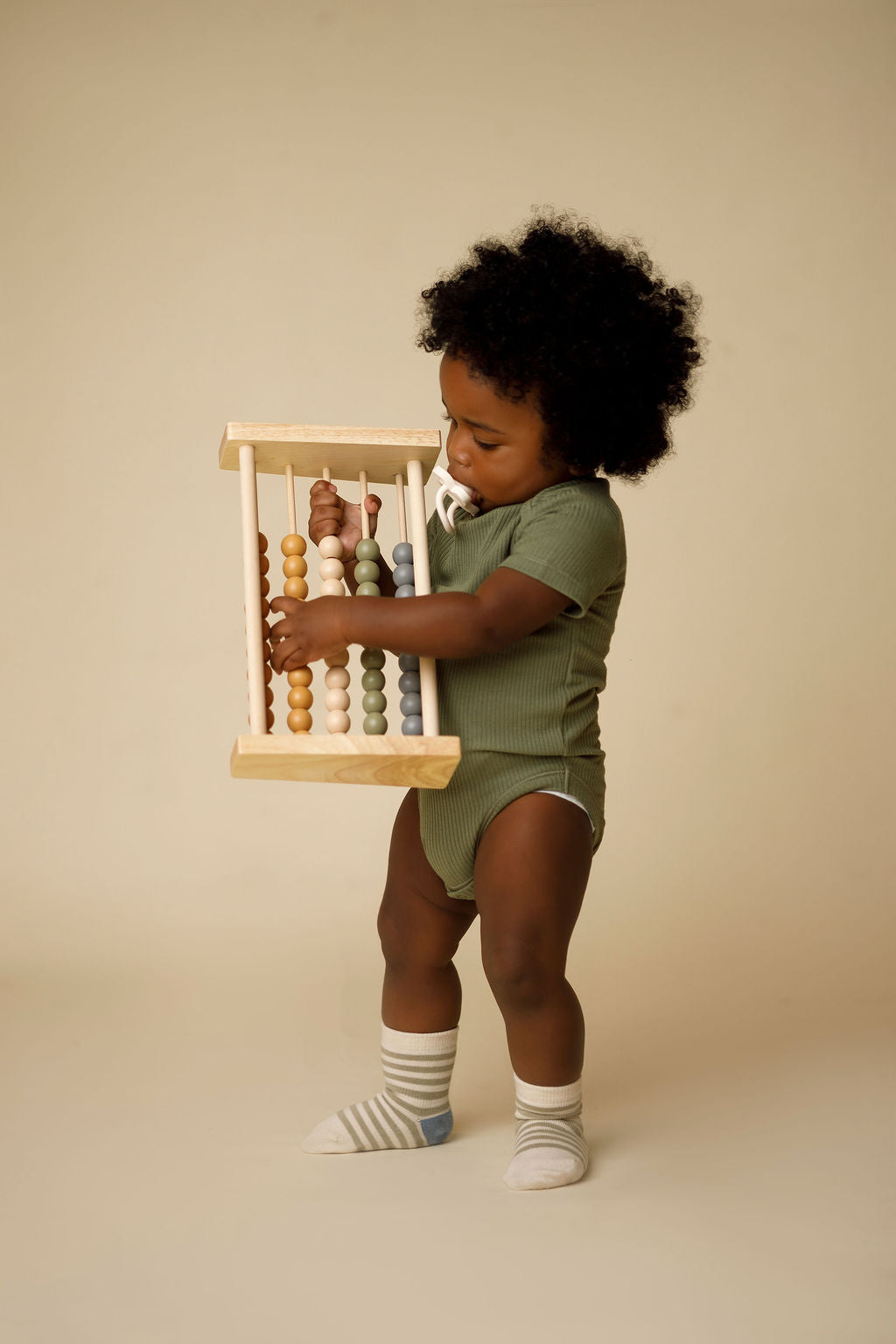 Neutral Wooden Abacus