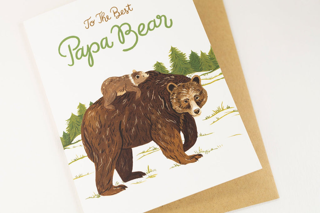 Papa Bear card