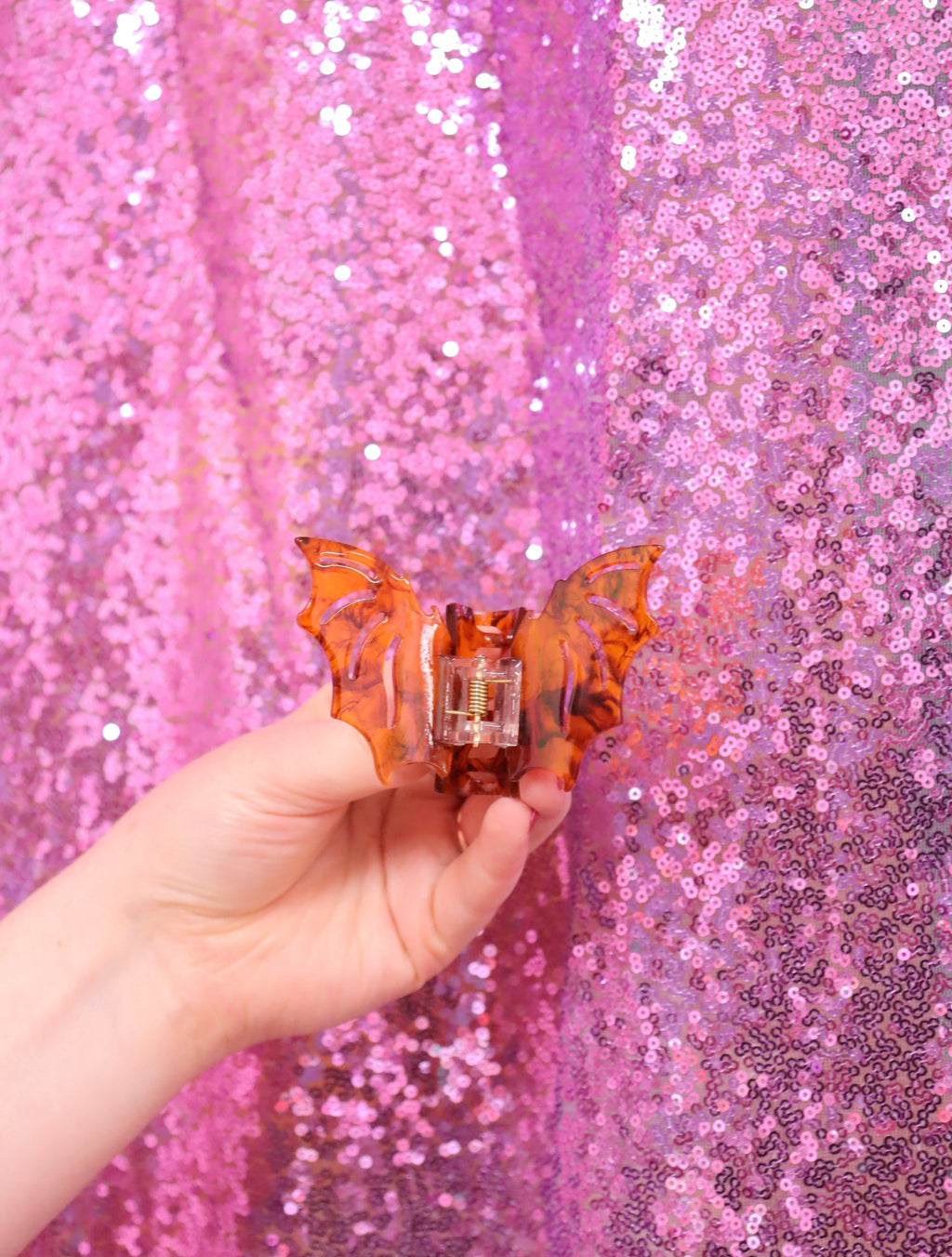 Bat-titude Winged Hair Claw