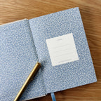 BLUE FLORA | MINI LINEN BOUND JOURNAL