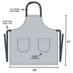 Just A Girl Staring At A Dinner Asking It To Cook Itself Funny Cooking and BBQ Apron 2 Pockets Adjustable Strap 100% Cotton | Gift for Her