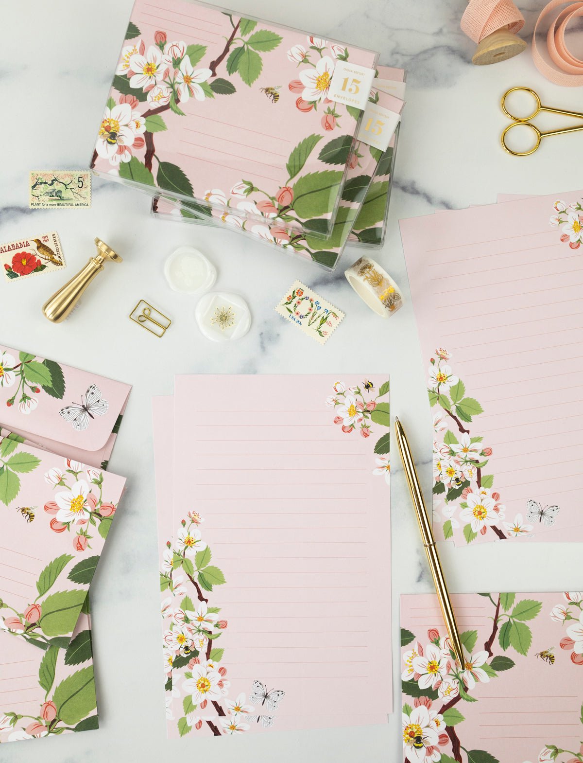 APPLE BLOSSOM | Letter Writing Set