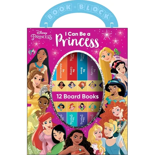 Disney Princess: I Can Be a Princess 12 Board Books