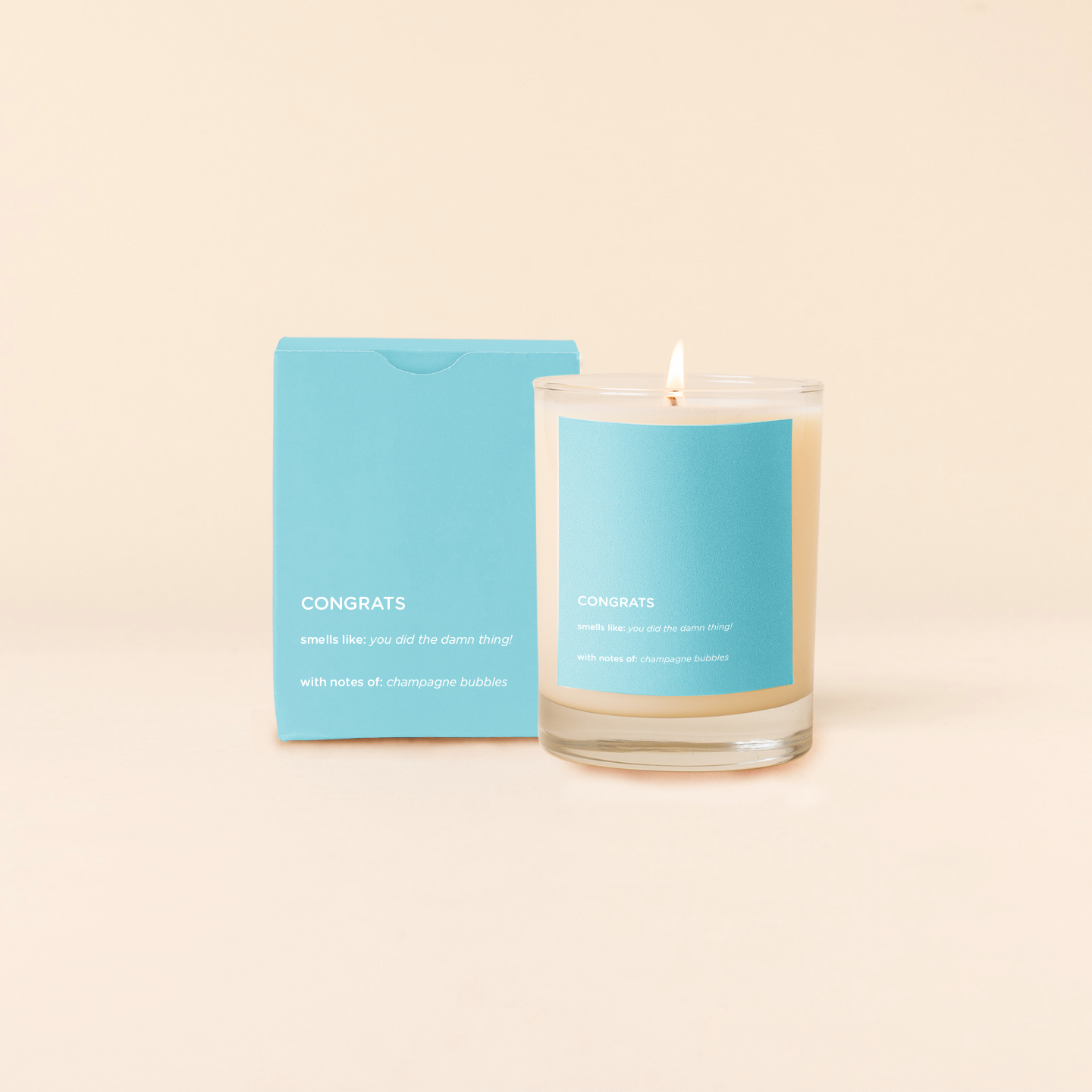 Candle Rock Glass - Life