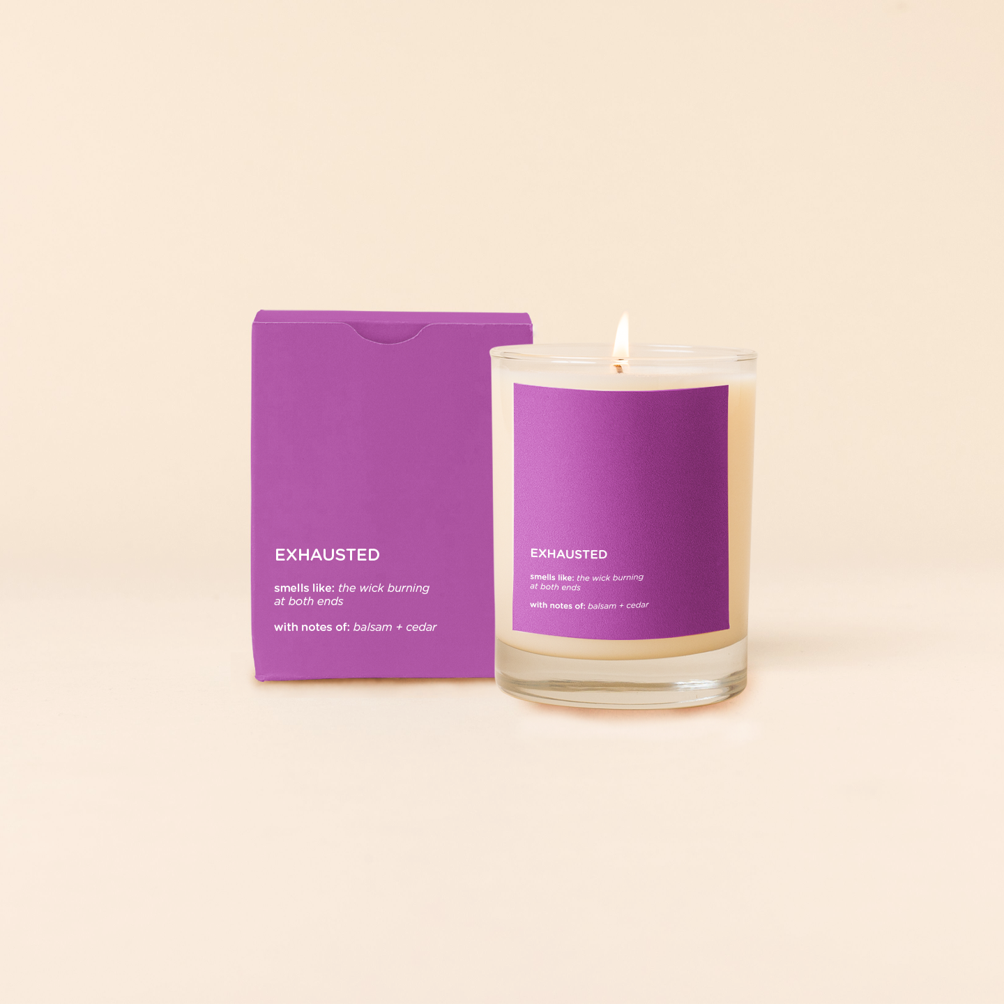 Candle Rock Glass - Life