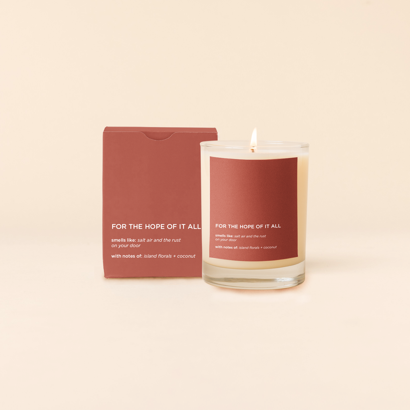 Candle Rock Glass - Life