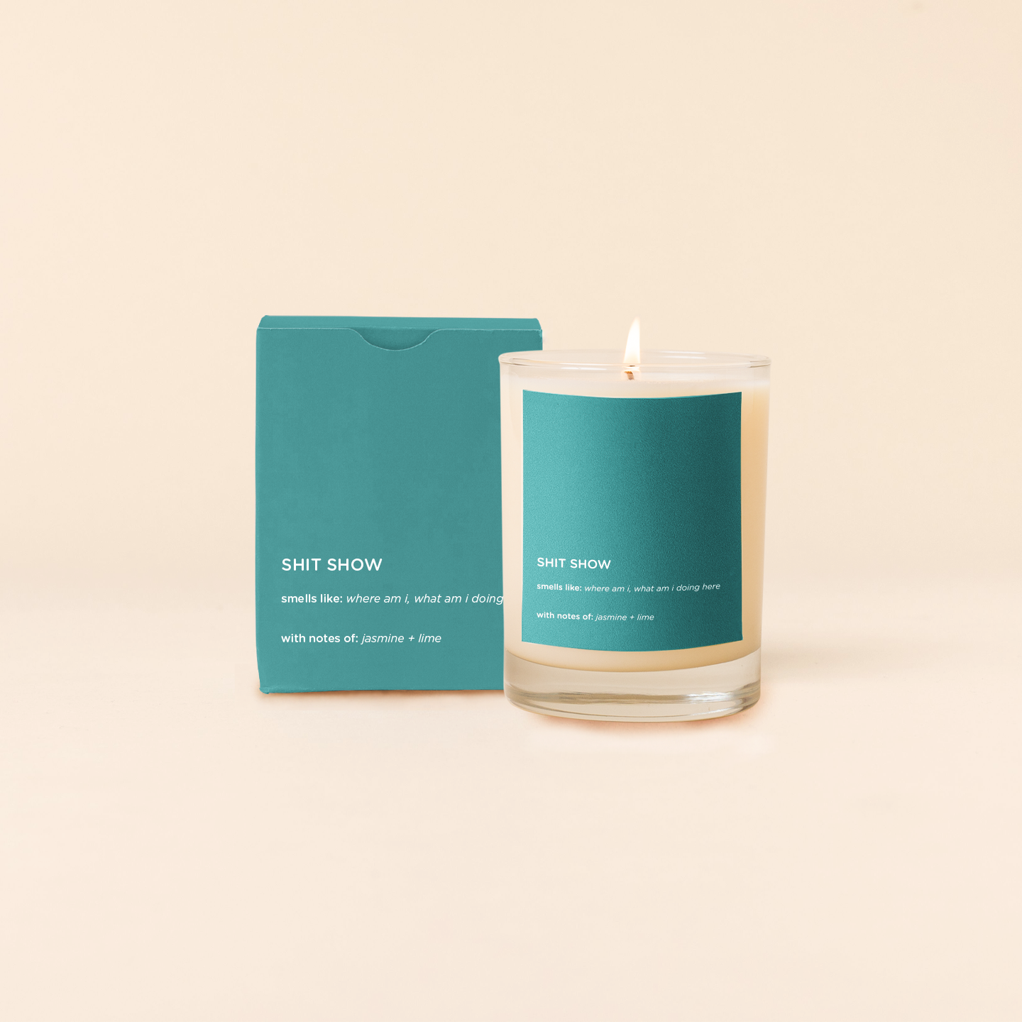 Candle Rock Glass - Life