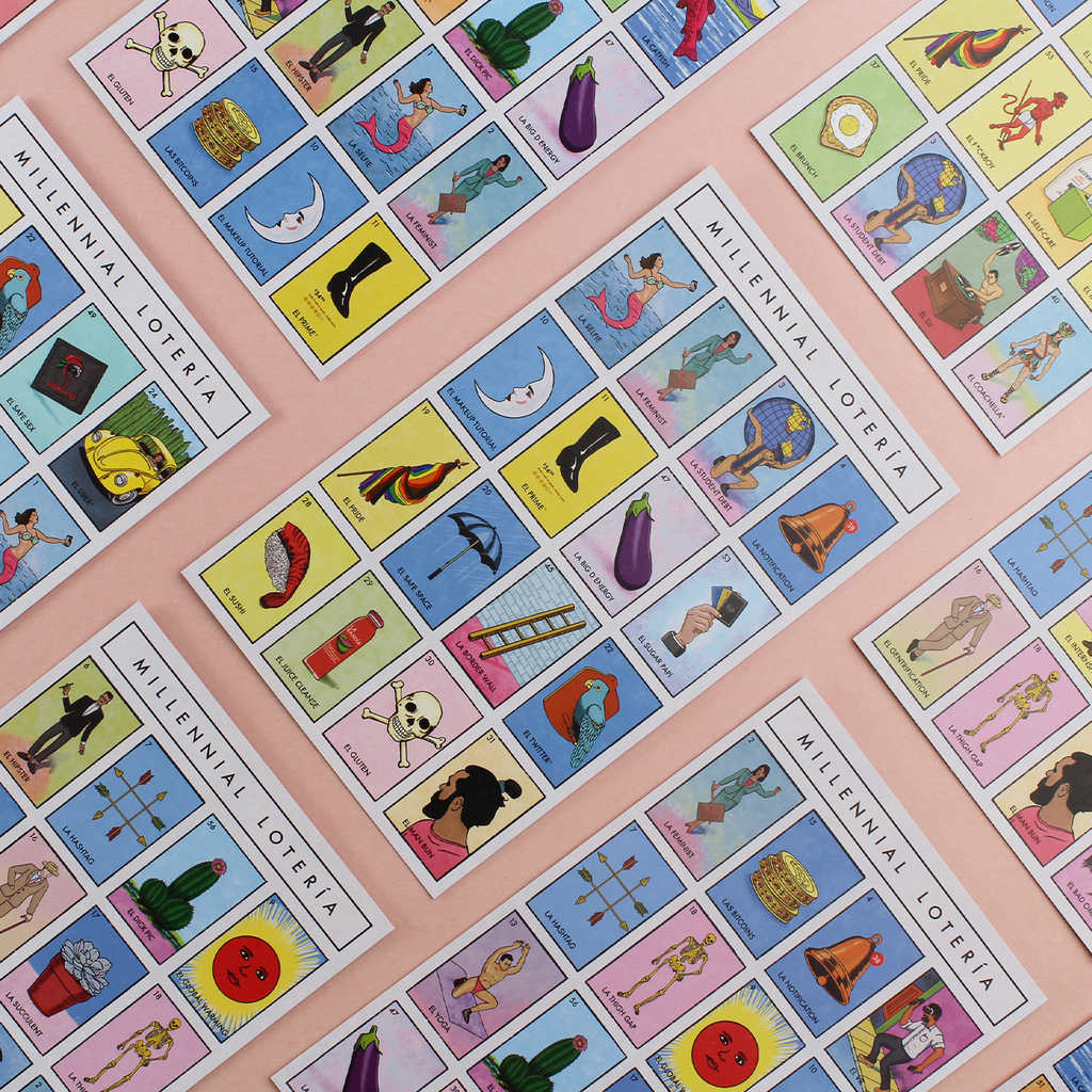Millennial Lotería: El Adult Expansion Pack