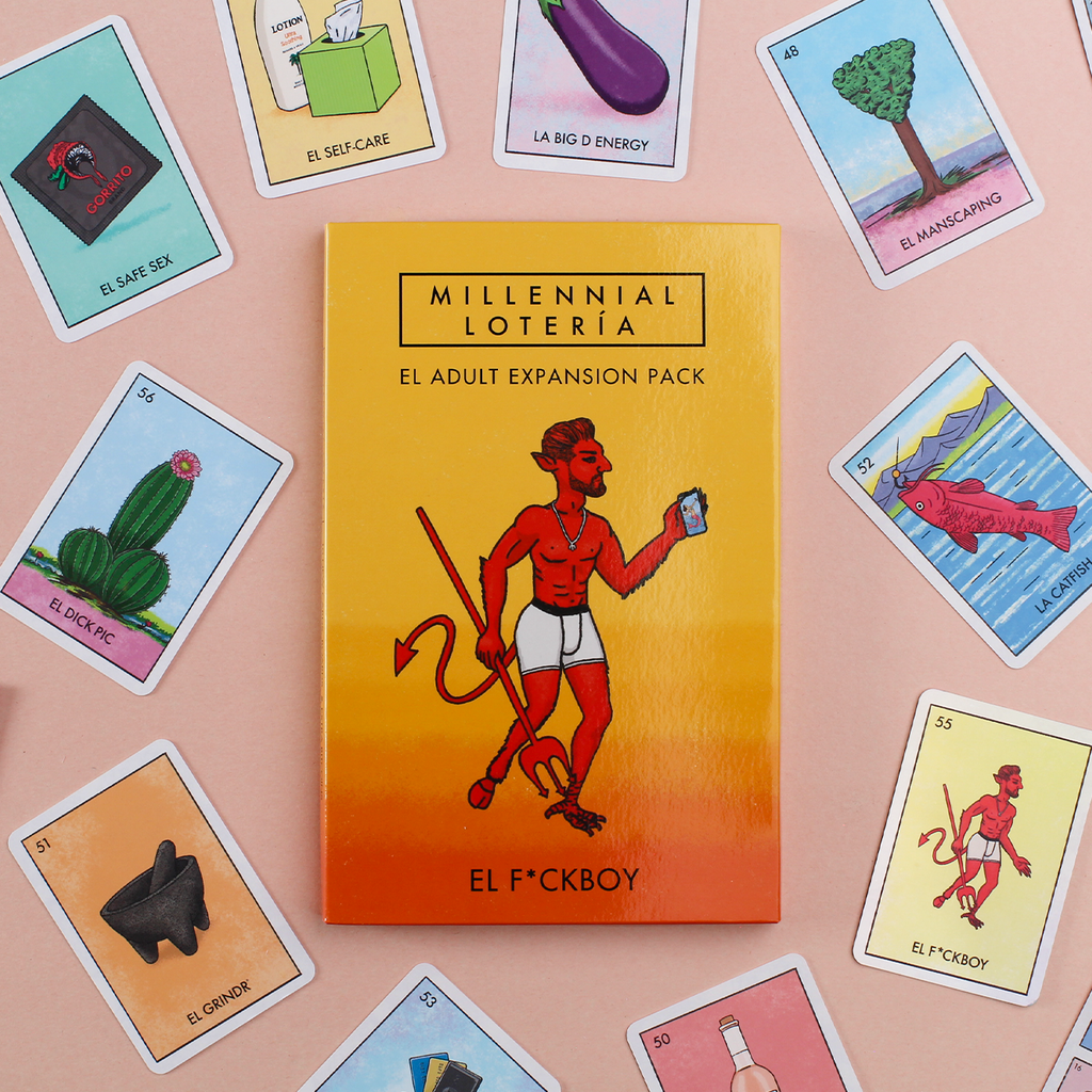 Millennial Lotería: El Adult Expansion Pack