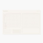 BLUE FLORAL | Undated Monthly Planner