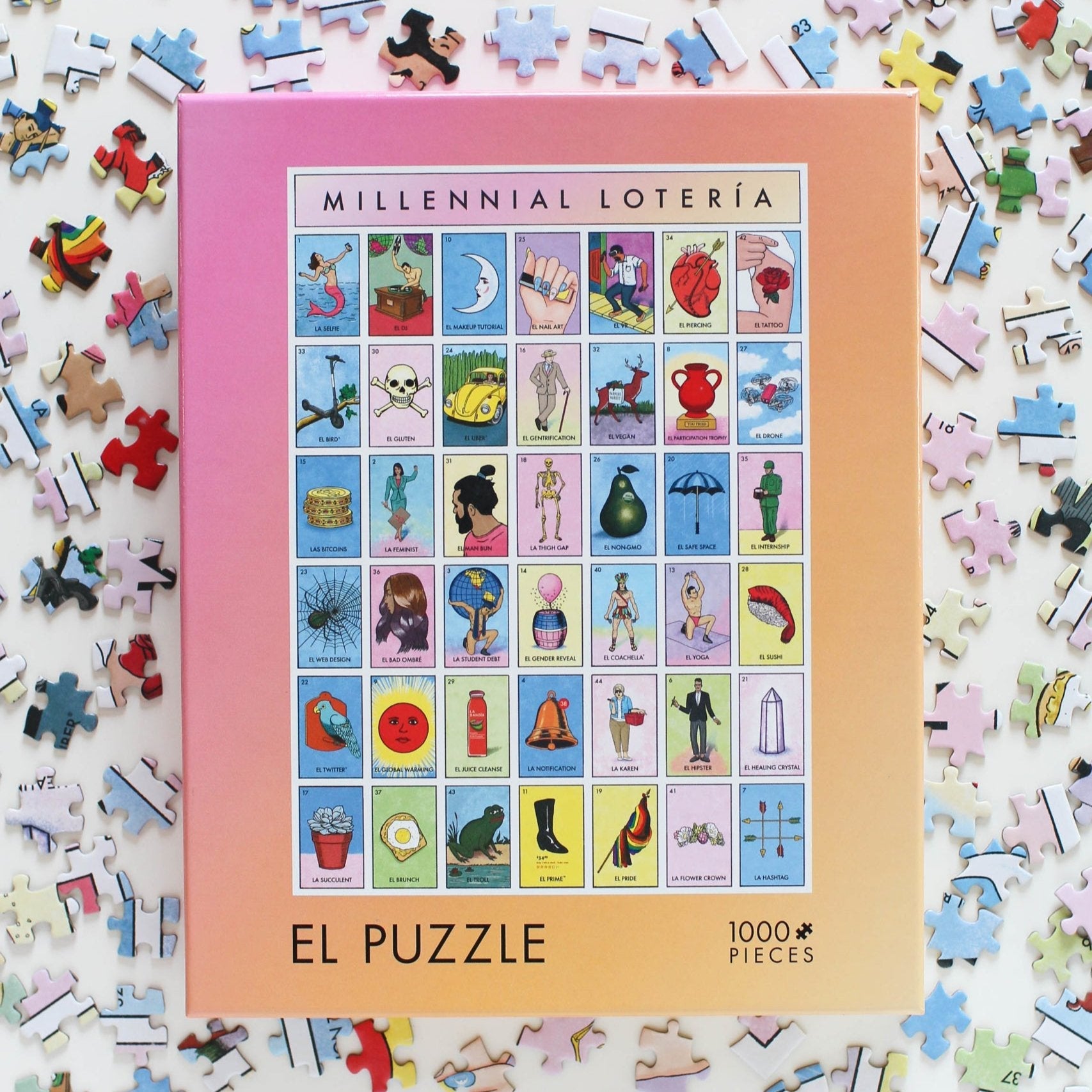 Millennial Lotería: El Puzzle