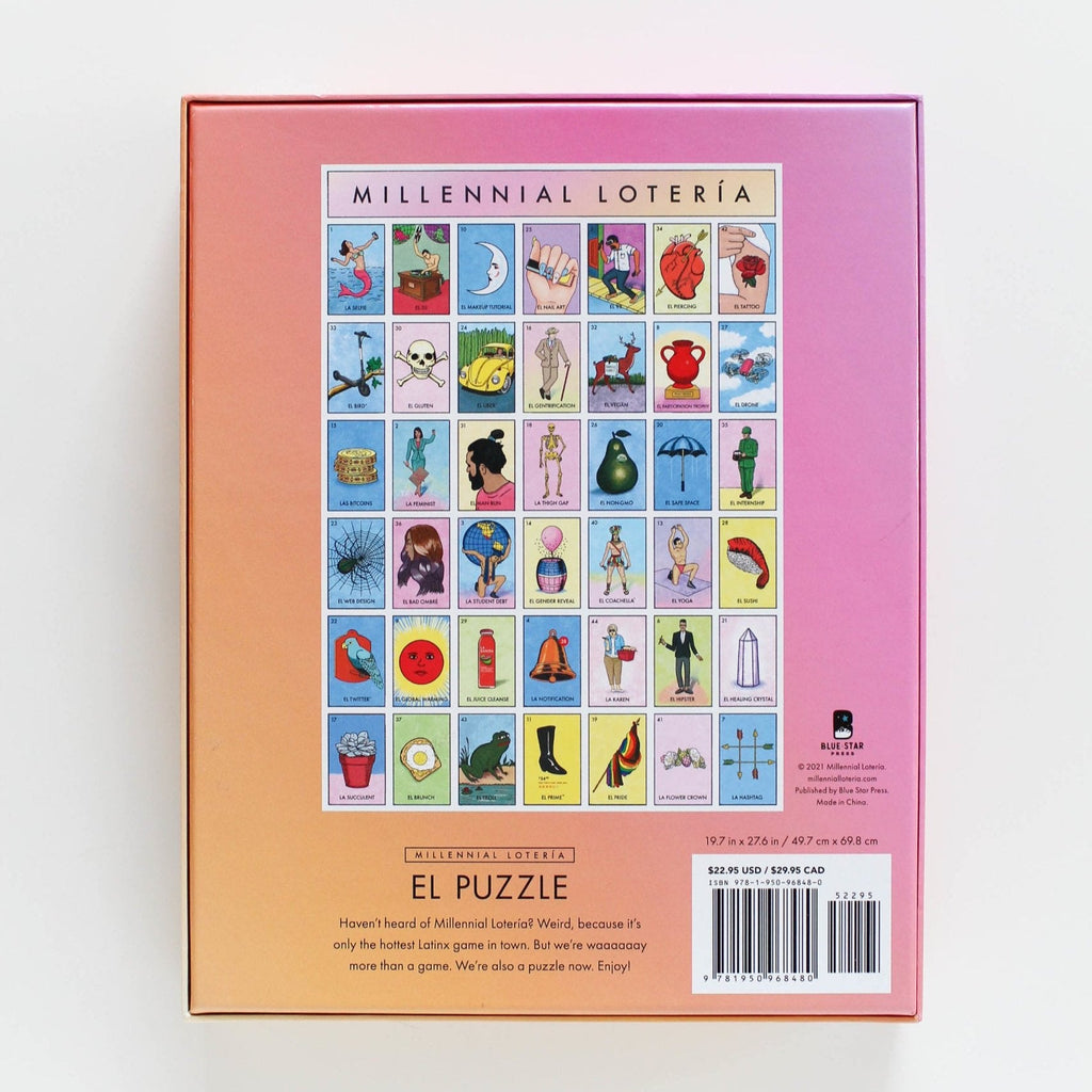 Millennial Lotería: El Puzzle