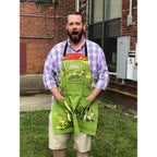 My Meat Is Local Funny Cooking and BBQ Apron Unisex 2 Pockets Adjustable Strap 100% Cotton | BlueQ at GetBullish | Father's Day Gift