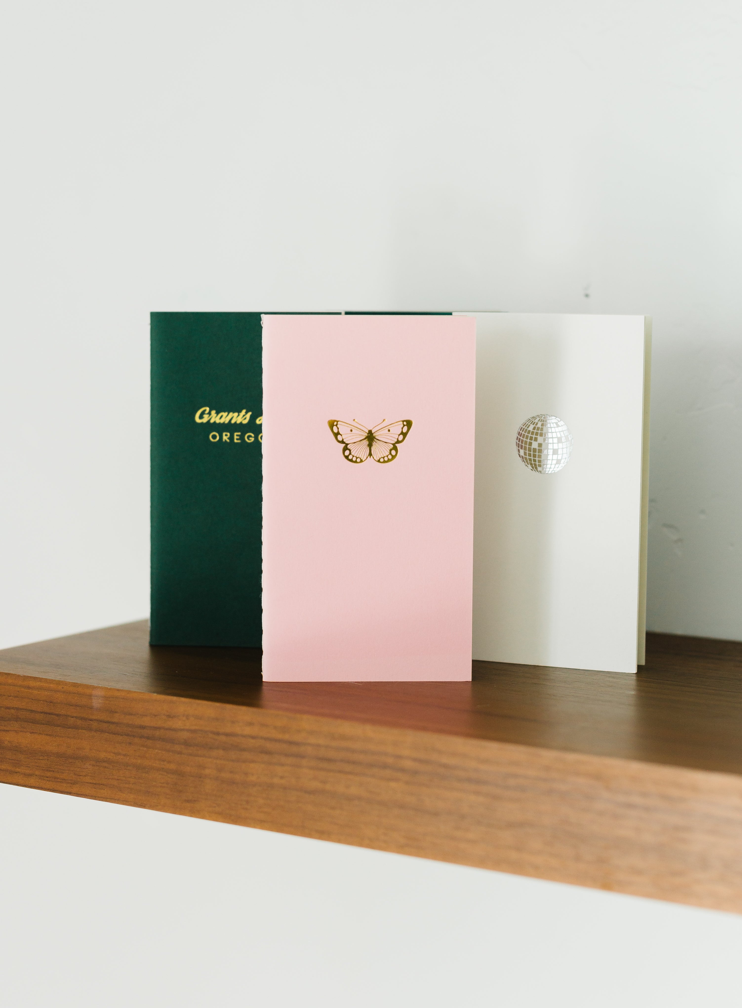 Blue Spruce Mini Saddle Stitch Notebook | Pine Tree Notebook