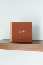 Howdy Foil Embossed Square Linen Notebook