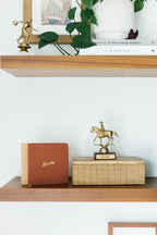 Howdy Foil Embossed Square Linen Notebook