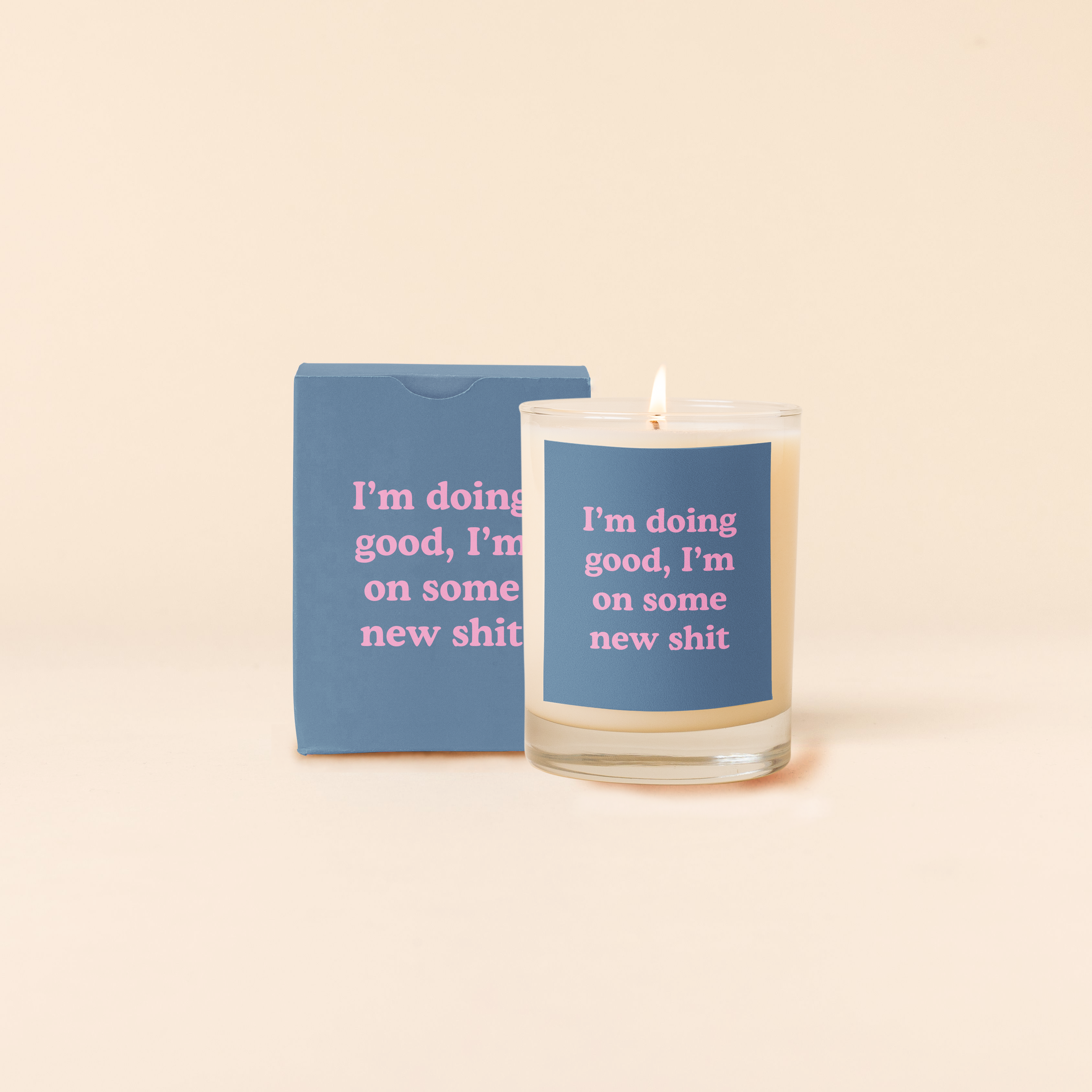 Candle Rocks Glass - Yippie