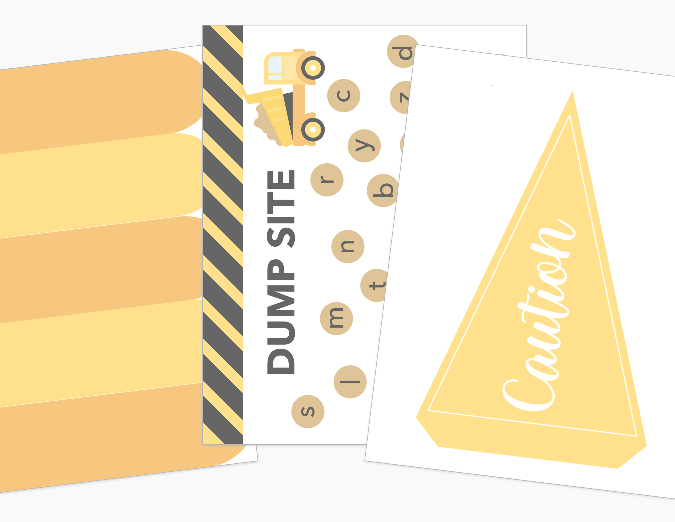 Construction Printable Dramatic Play Kit