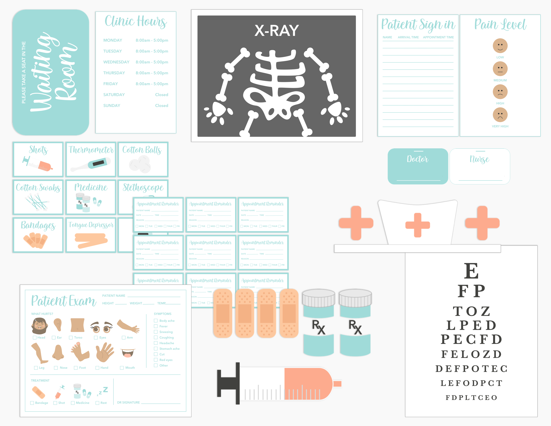 Doctor's Office Dramatic Play