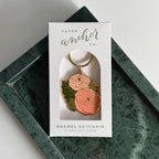 Michelle Ranunculus Flower Keychain
