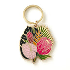 Celeste Tropical Bouquet Flower Keychain