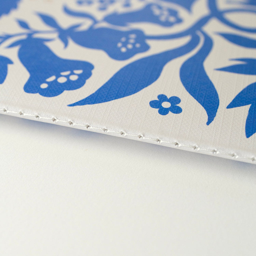 BLUE FLORAL | Undated Monthly Planner