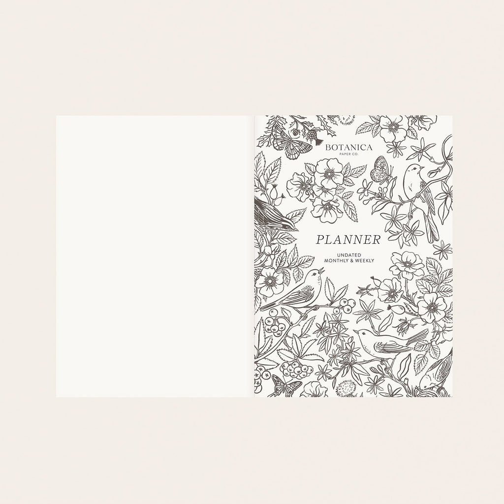 SONGBIRDS| LINEN-BOUND PLANNER