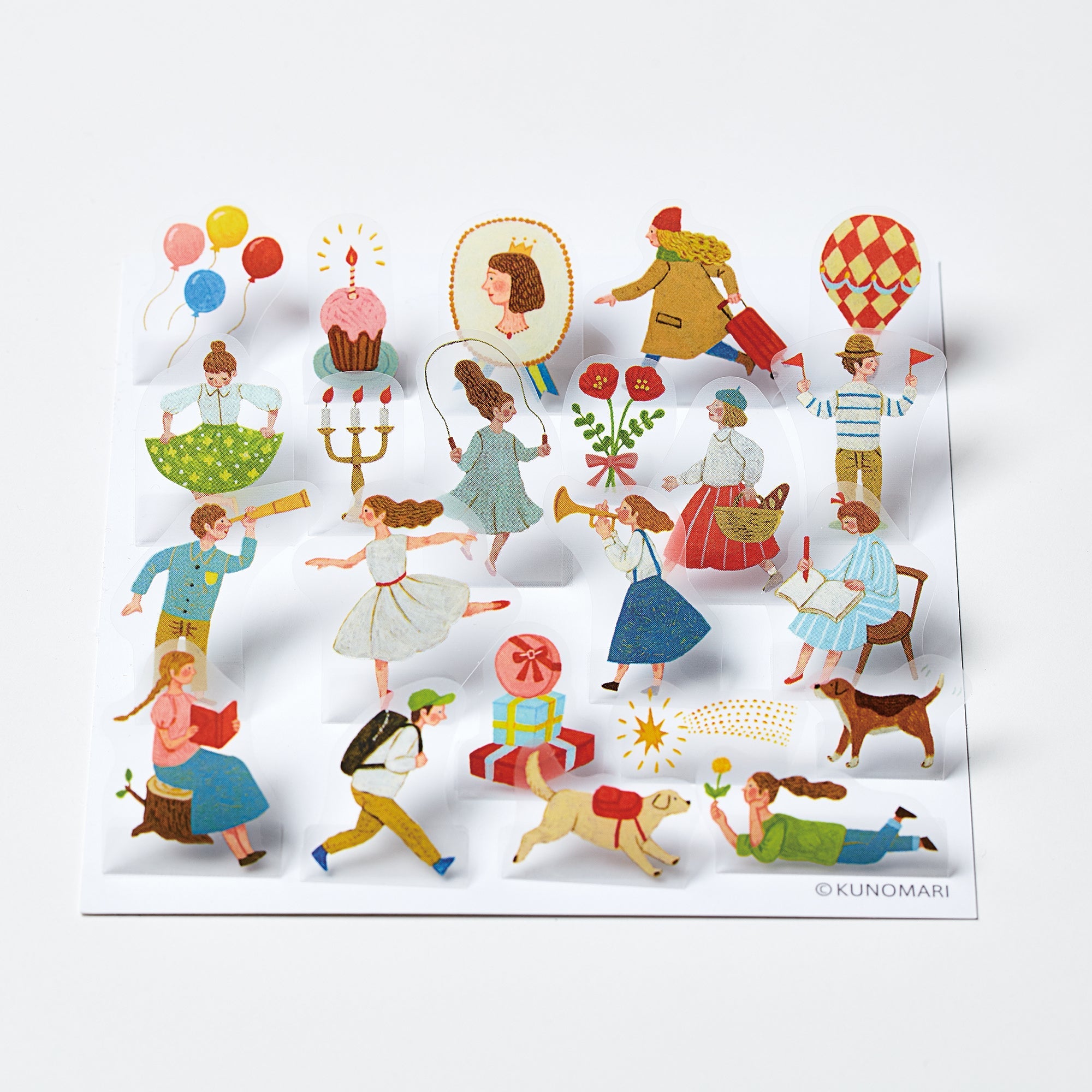 Re-Stickable 3D Popup Stickers