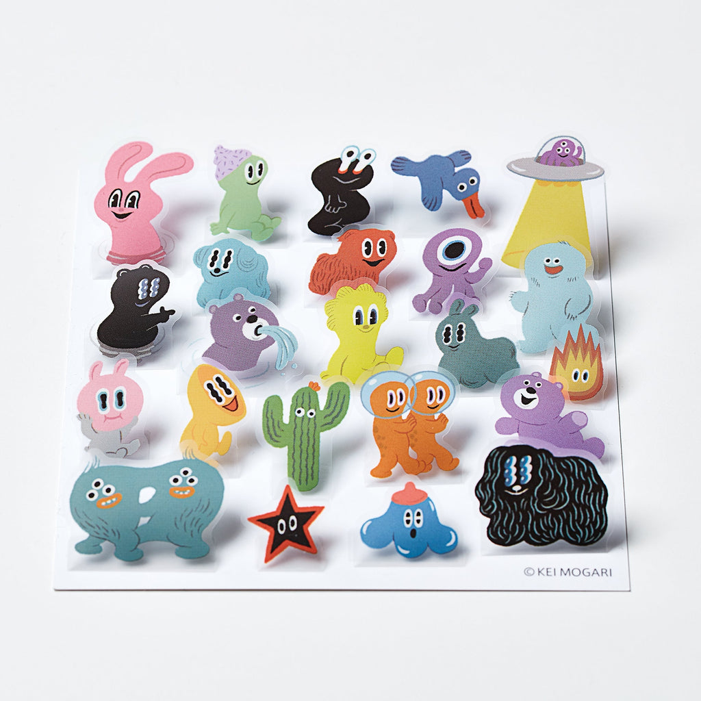 Re-Stickable 3D Popup Stickers
