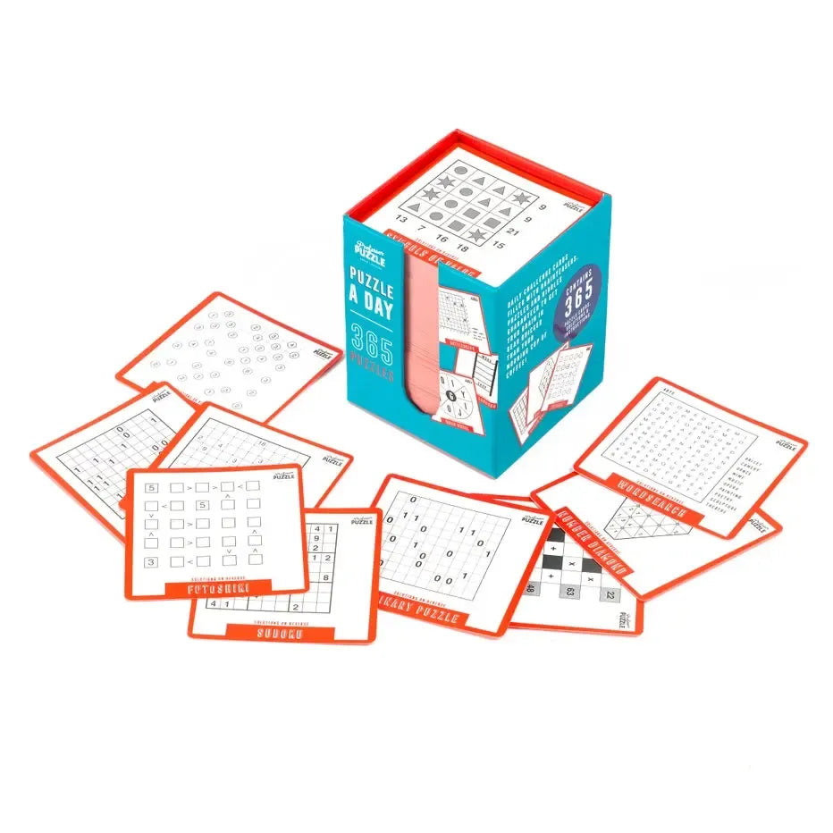 Puzzle a Day - 365 Puzzles Give You Brain a Daily Workout - Professor Puzzle