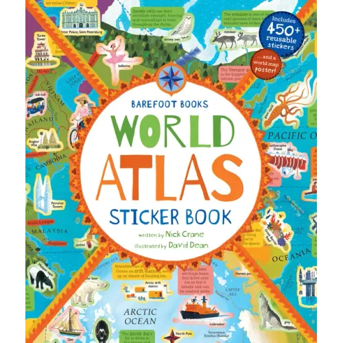 Barefoot Books World Atlas Sticker Book