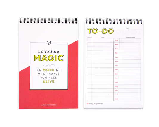 Schedule Magic: The Daily To-Do List Notebook