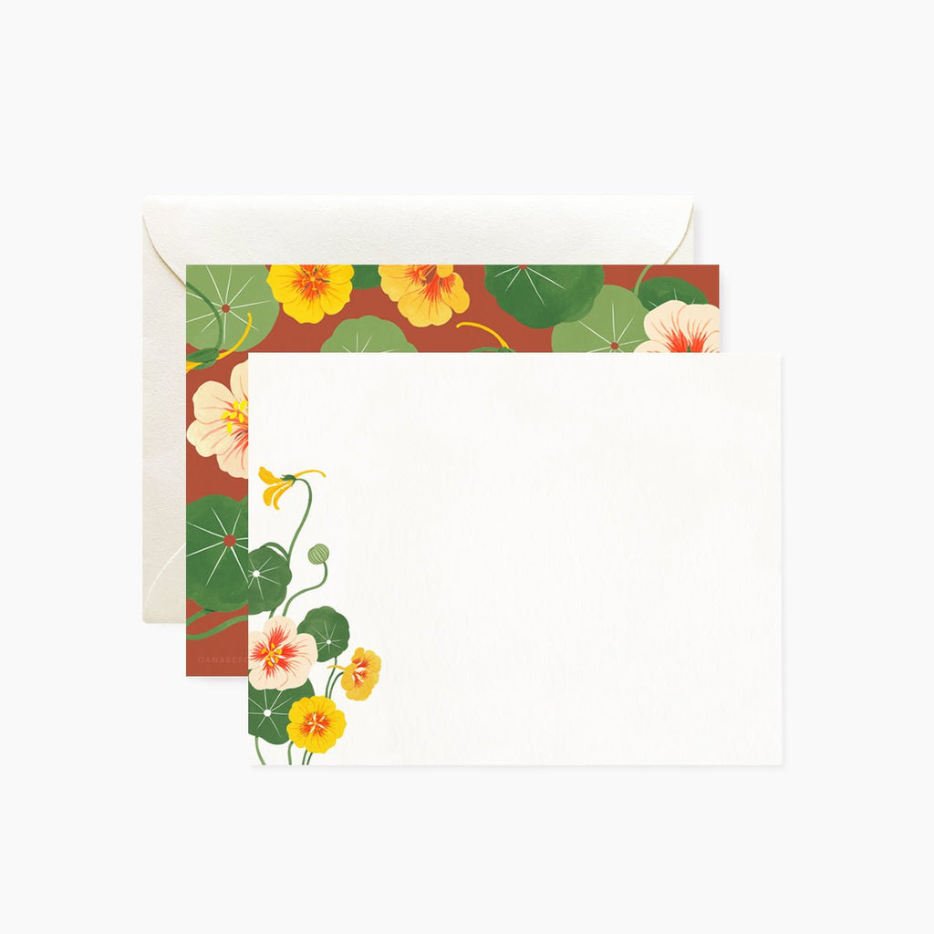 NASTURTIUM  Notecards | Set of 4