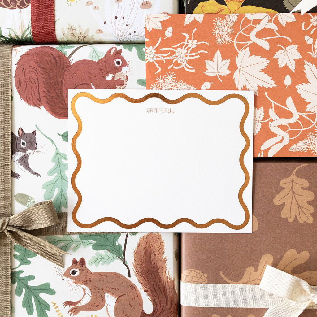 GRATEFUL  Notecards | Set of 4